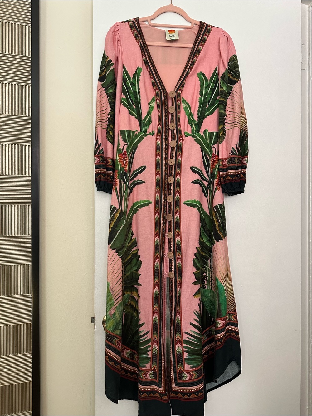 FARM RIO
Amazonia Forest Button-front Maxi Dress - Picture 4 of 5